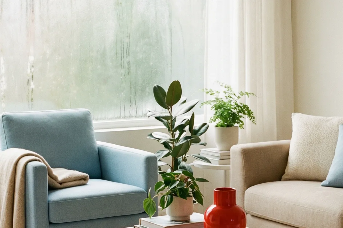 Caso de condensación y humedad ambiental